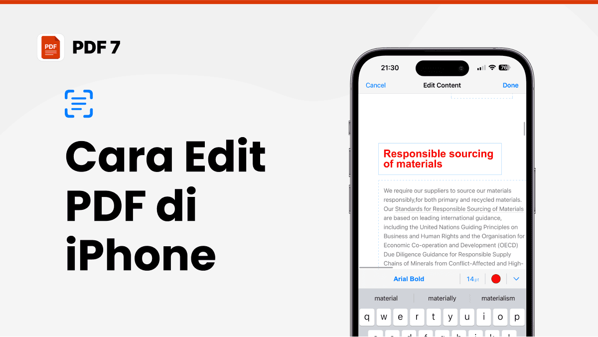cara edit pdf di iphone