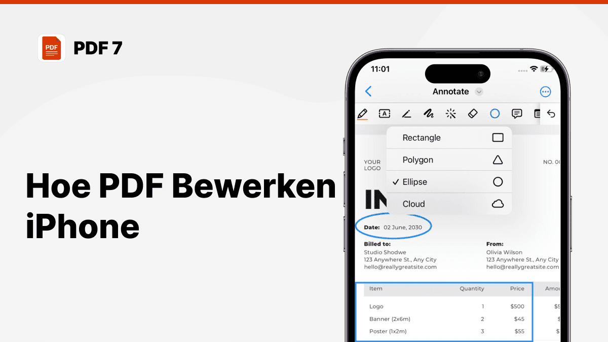 pdf bewerken iphone