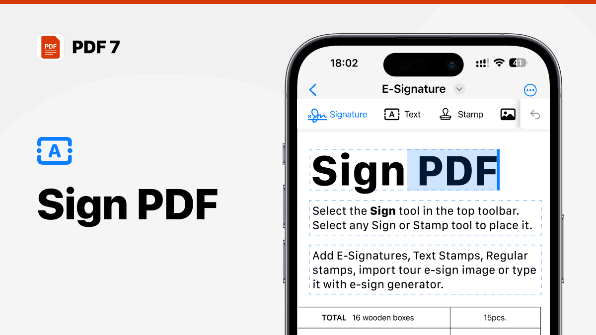 signer un pdf sur iphone